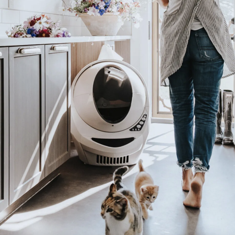 Litter-Robot 3 Connect Automatic Self-Cleaning Litter Box - Beige - Image 8