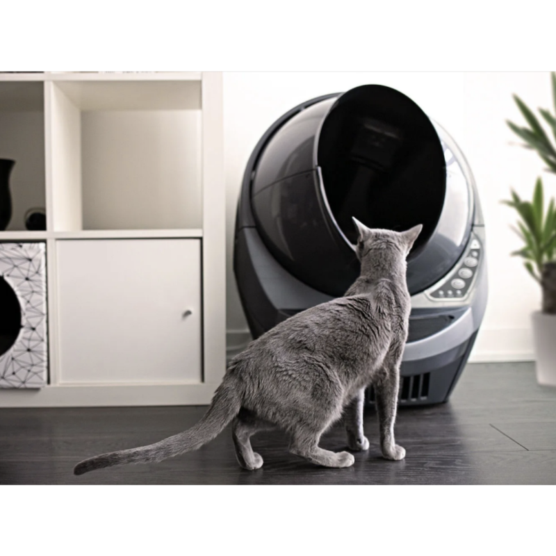 Litter-Robot 3 Connect Automatic Self-Cleaning Litter Box - Grey - Image 7